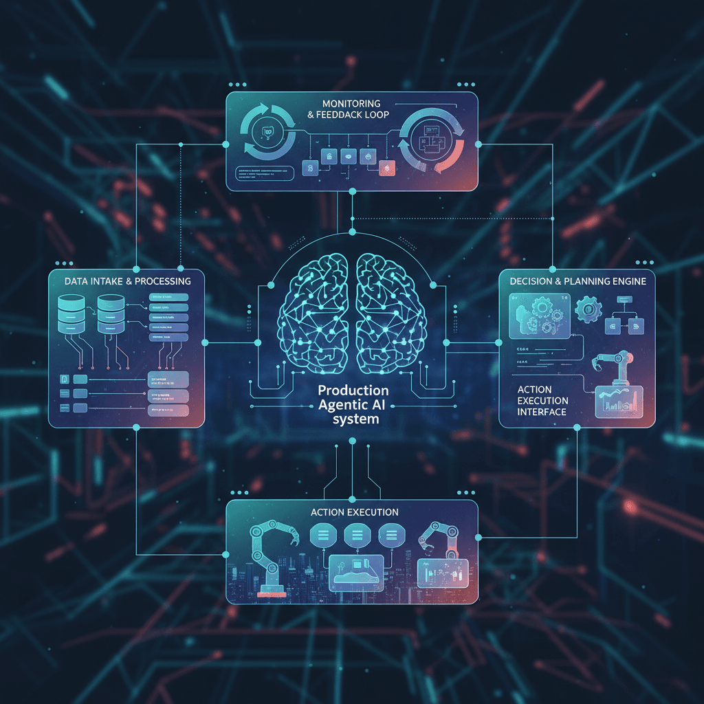 Building production agentic AI systems: a practitioner's architecture guide
